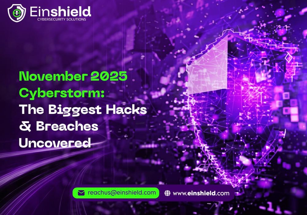 November 2025 Cyberstorm: The Biggest Hacks & Breaches Uncovered
